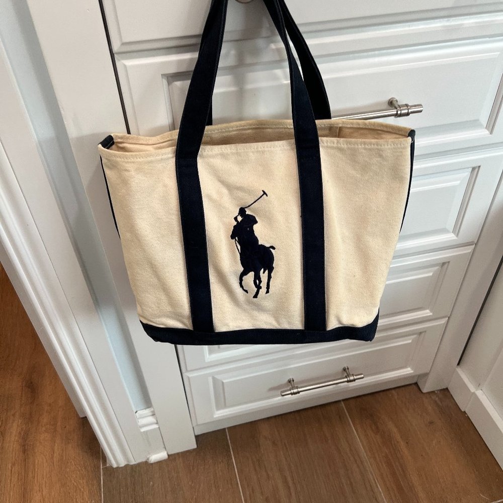 Canvas Polo Ralph Lauren Bag